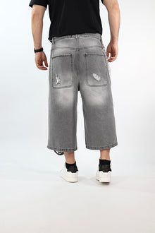Bermuda strappi denim 200-5 J.W