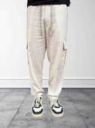 Pantalaccio cargo tapered fit lino OVERD
