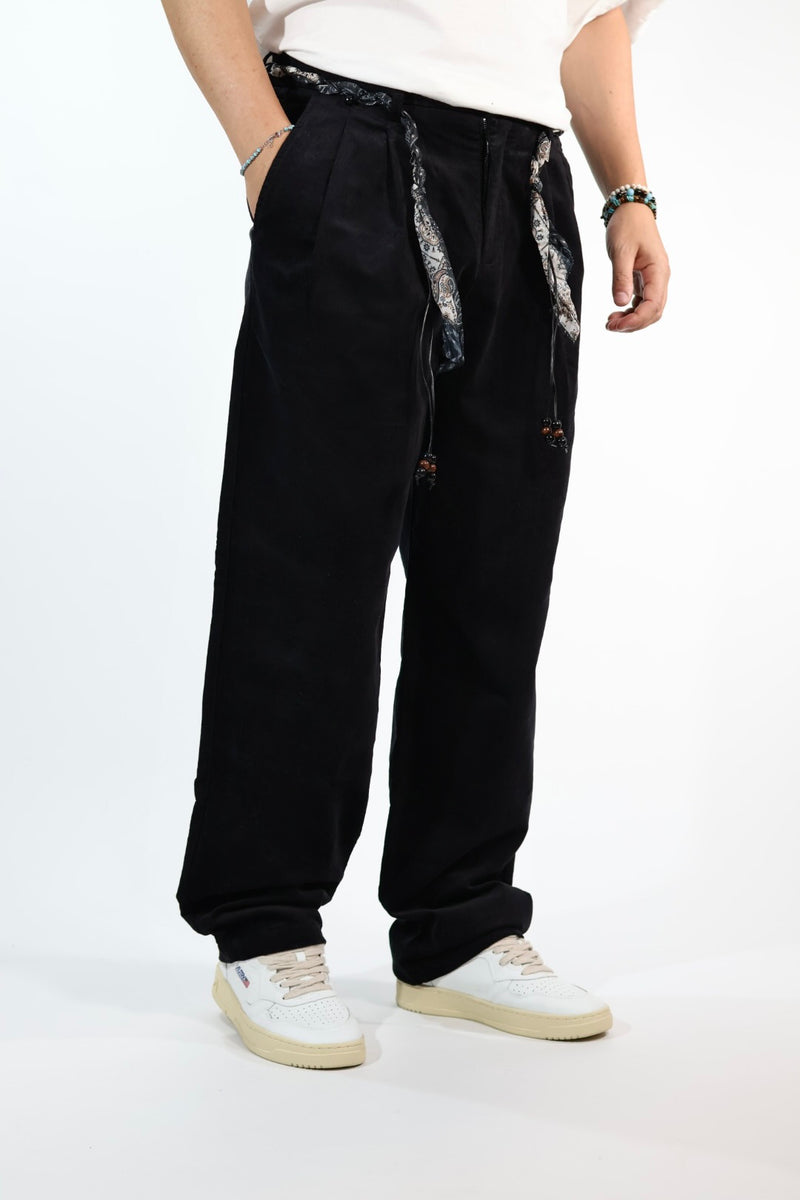 Pantalone 345 old style Jersey velluto  BERNA