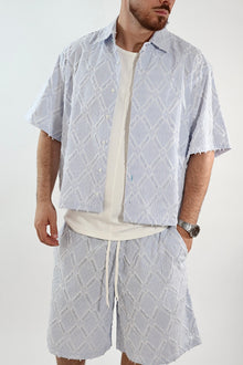 Camicia righe fili m/m 413 BERNA