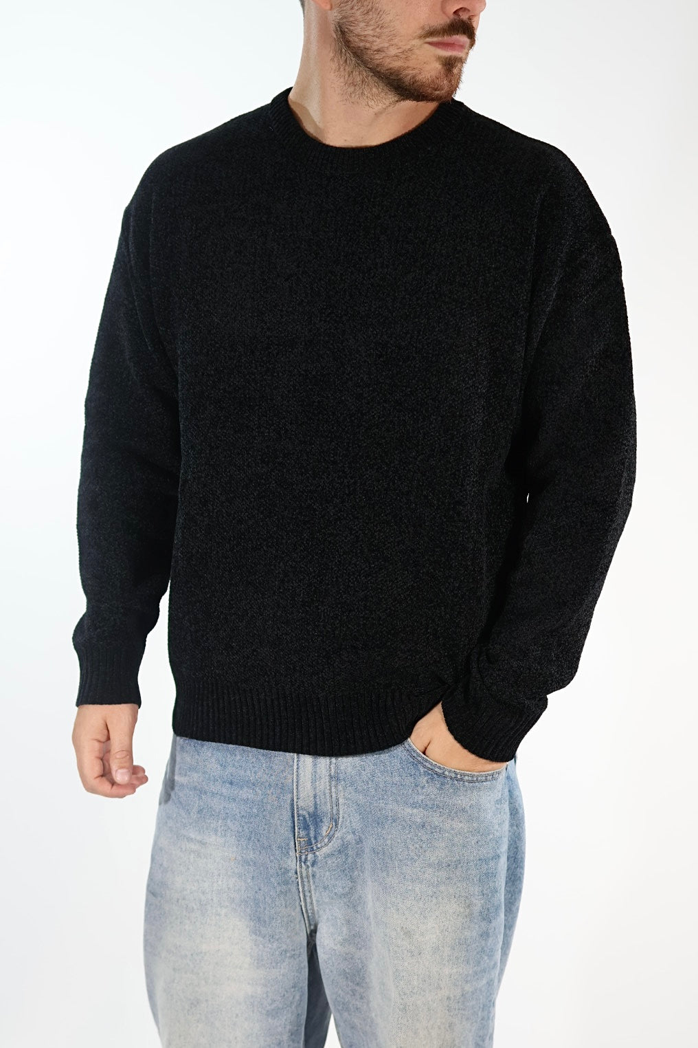 Maglione 525S ciniglia over  GIANNI LUPO