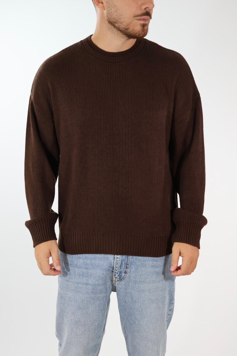 Maglione paricollo cropped fit M55 OVERD