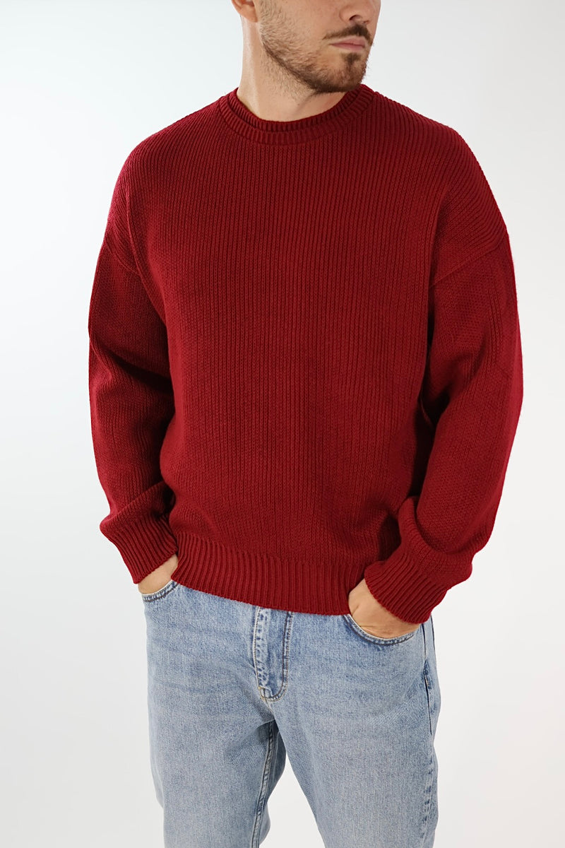 Maglione paricollo cropped fit  M55 OVERD