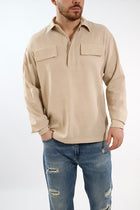 Giacca/camicia viscosa/lino  CL18 WHY NOT BRAN