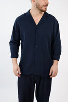 Camicia viscosa/lino 223 BERNA