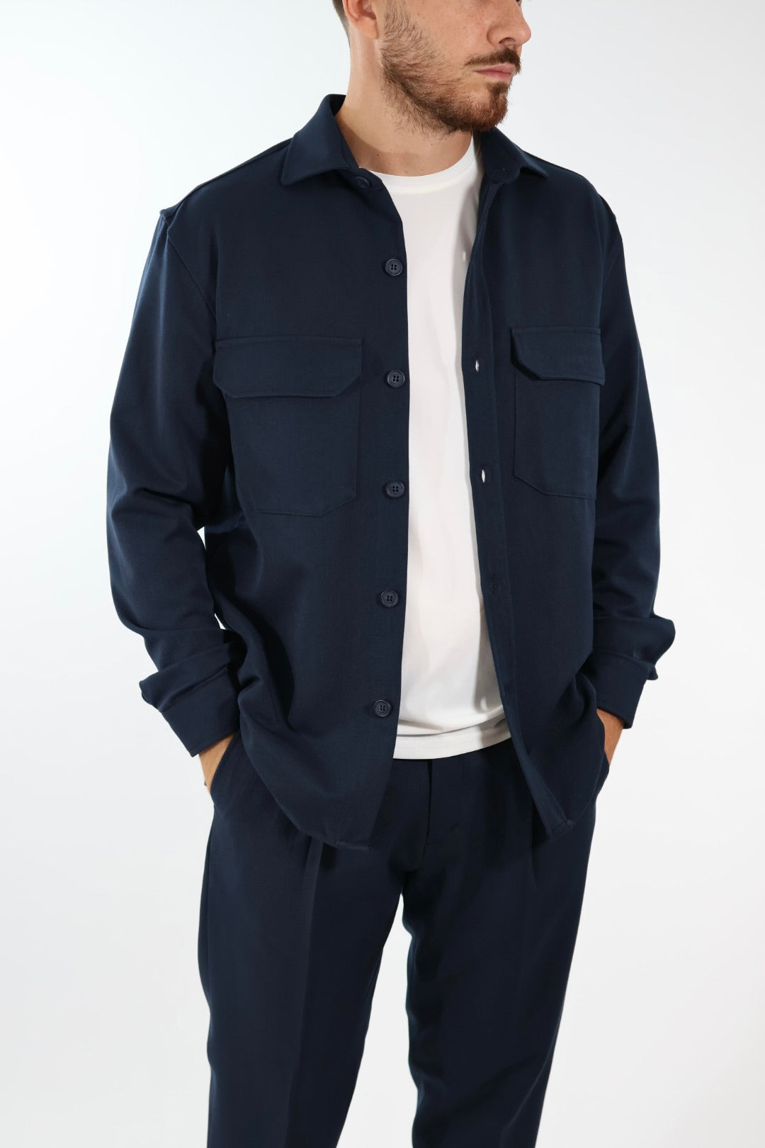 Overshirt slim fit J27 OVERD