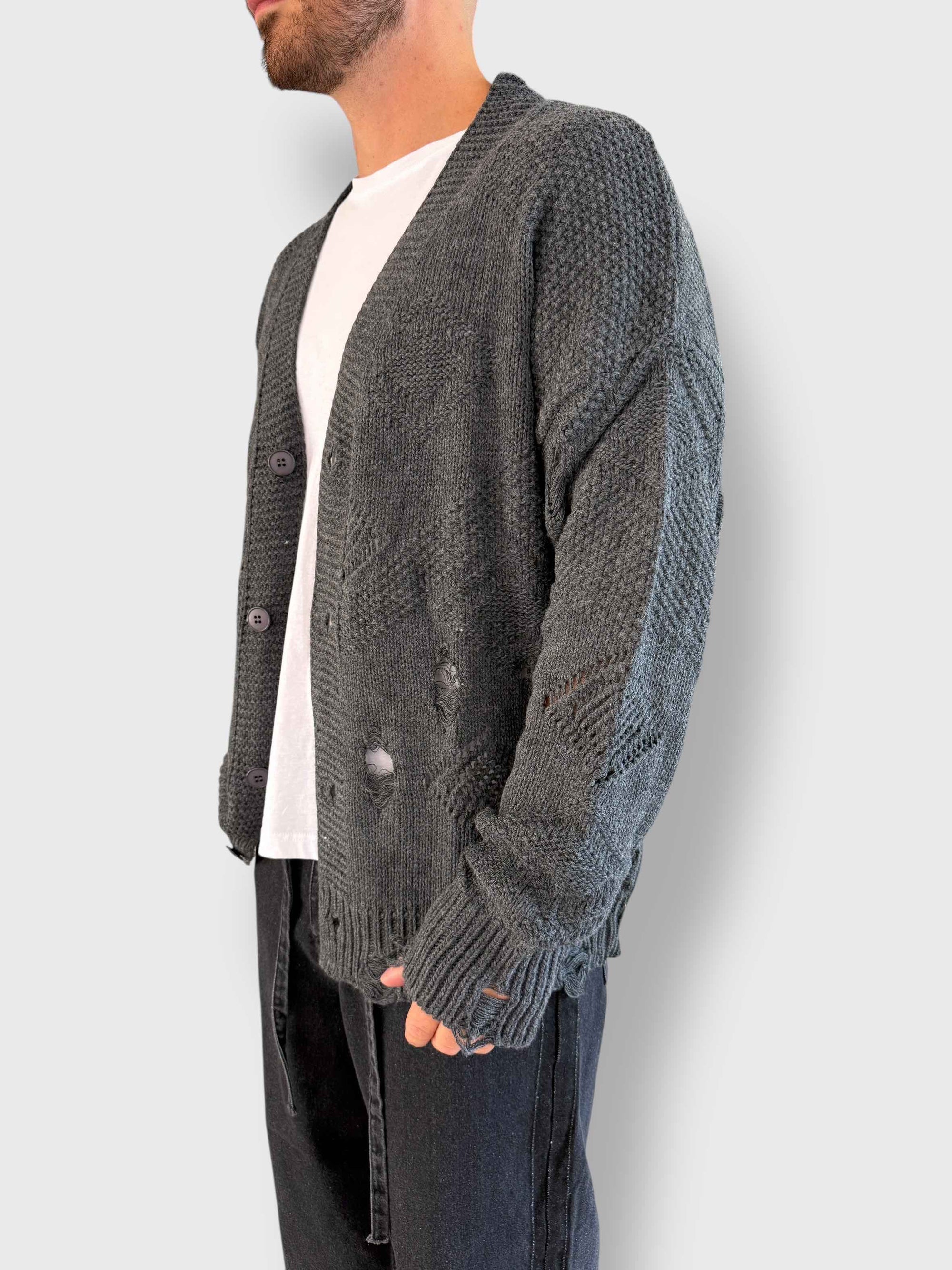 Cardigan over rotture 8113 NEW JOB BRAND