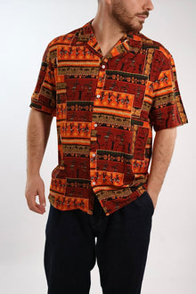 Camicia m/m viscosa bowling X01 EFFEK F**K