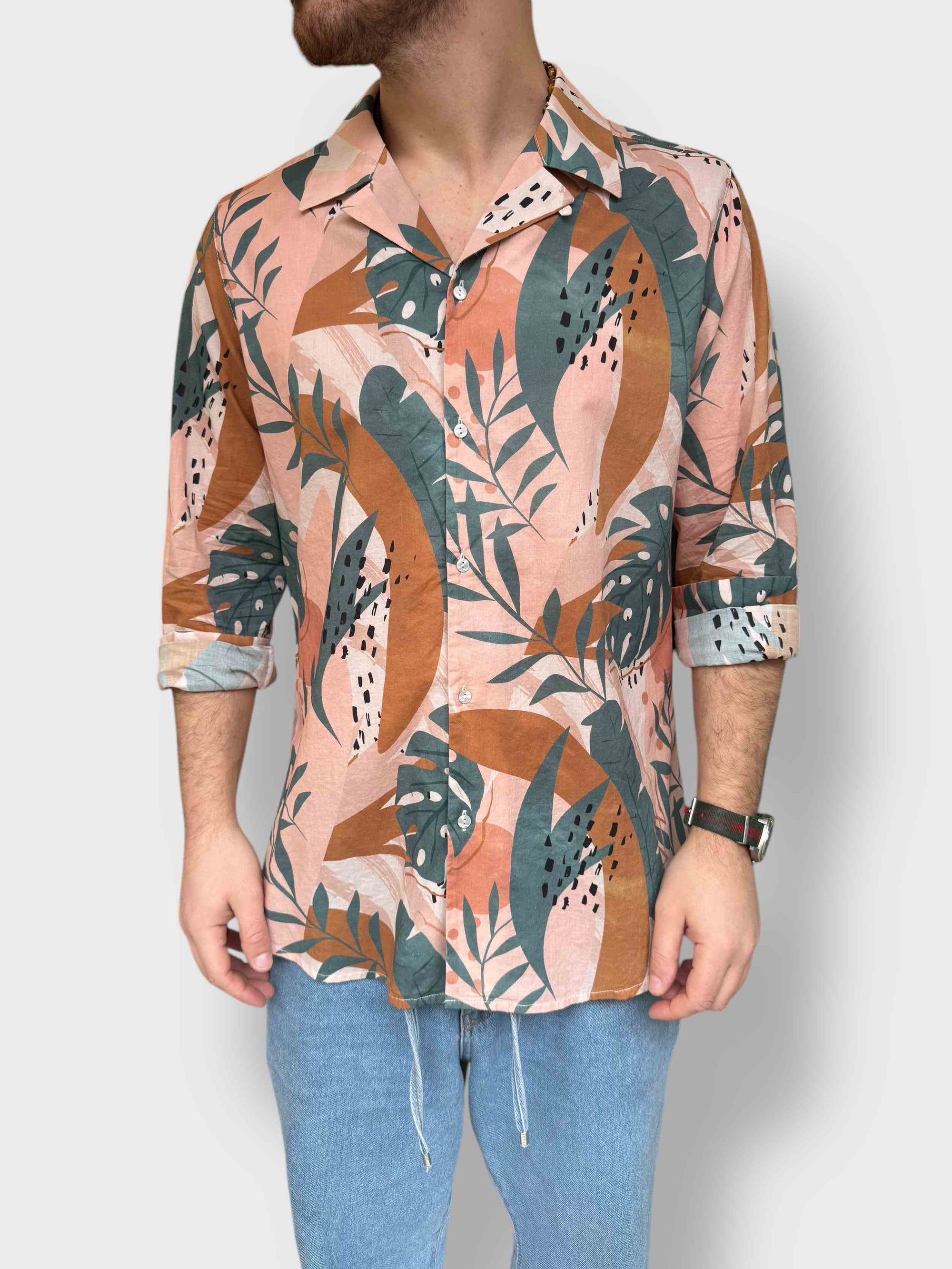 Camicia mango pesca cotone  ALTATENSIONE