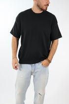 T shirt in maglia cropped over 432 BERNA