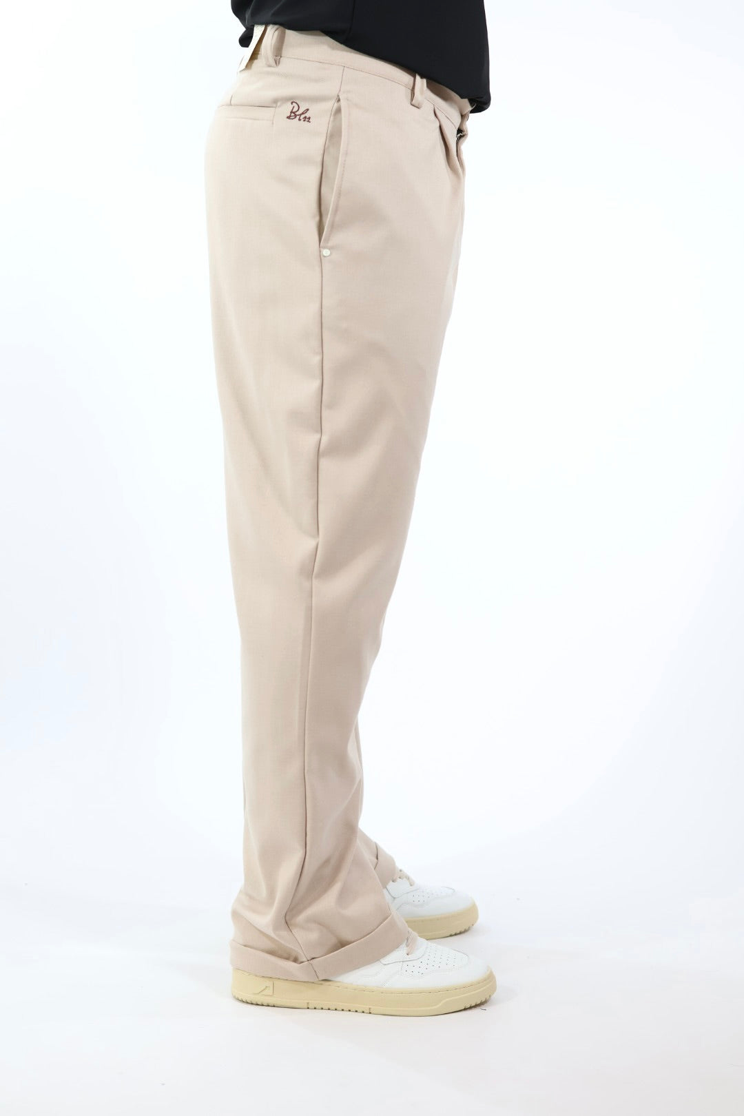 Pantalone japan panno risvolto BLK22137 BL11