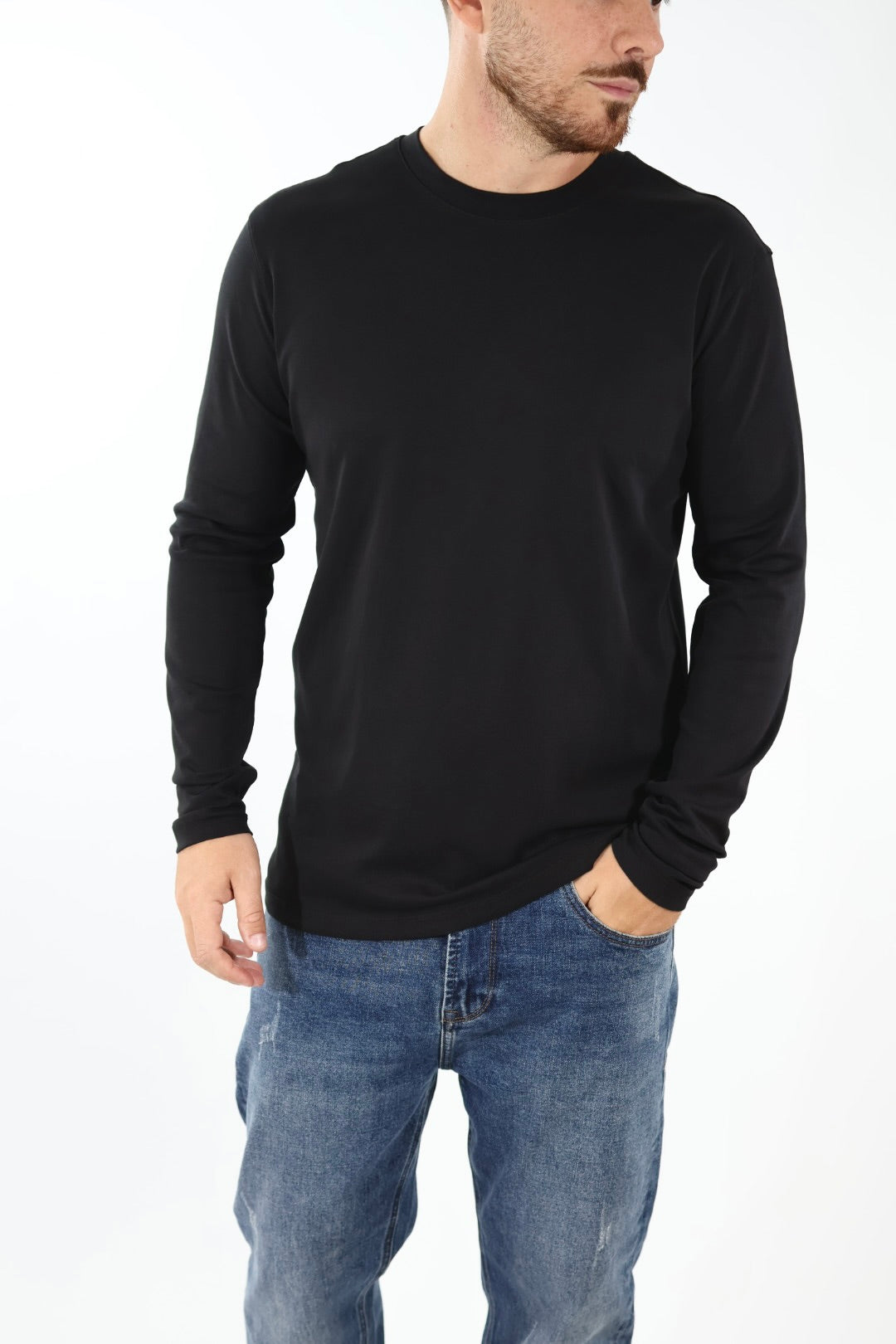 T-shirt basica m/l cotone 318F GIANNI LUPO