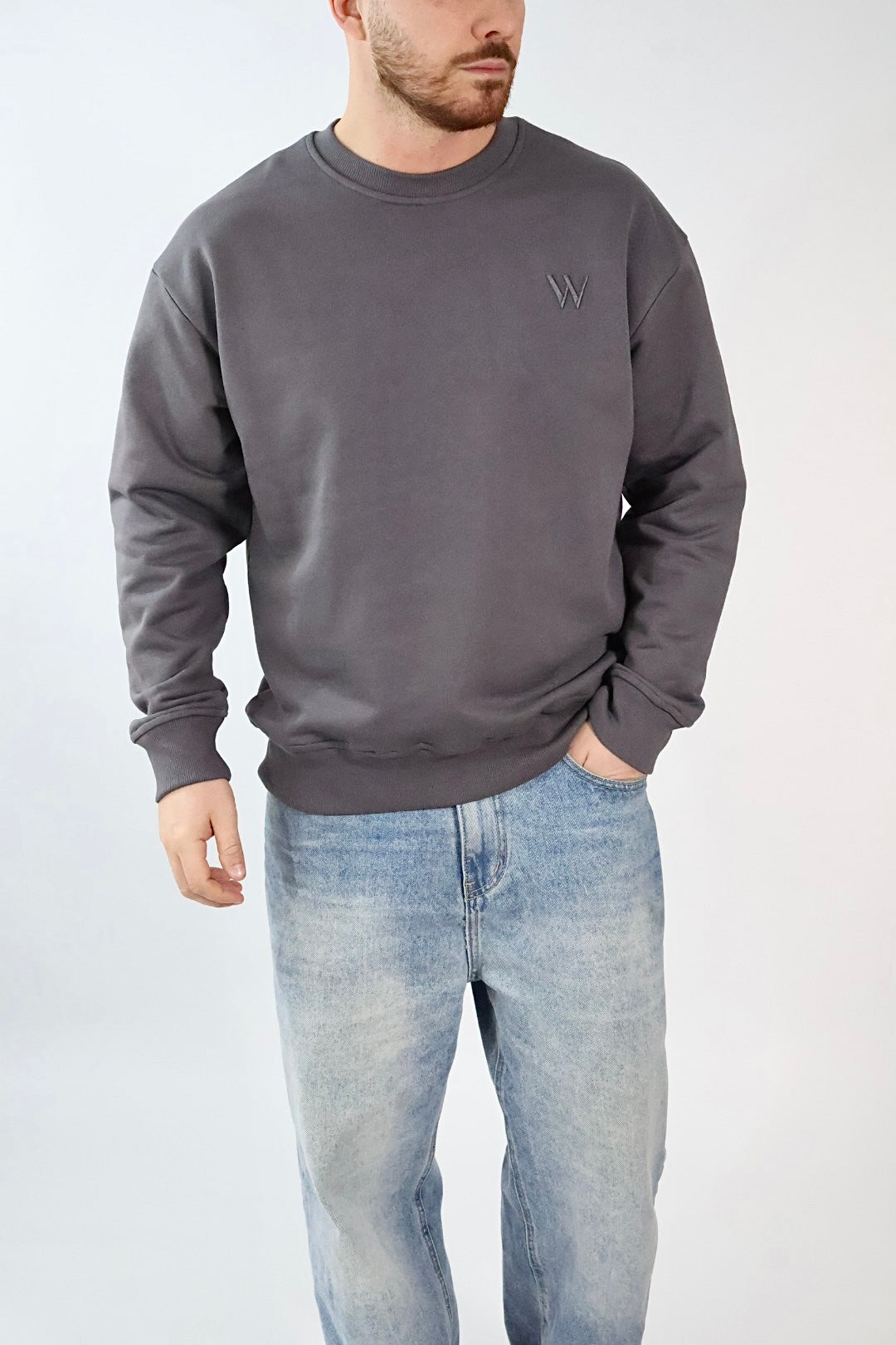 Felpa girocollo essential FL25 WHY NOT BRAND