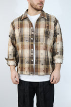 Overshirt cropped indian BLACKSUNDAY