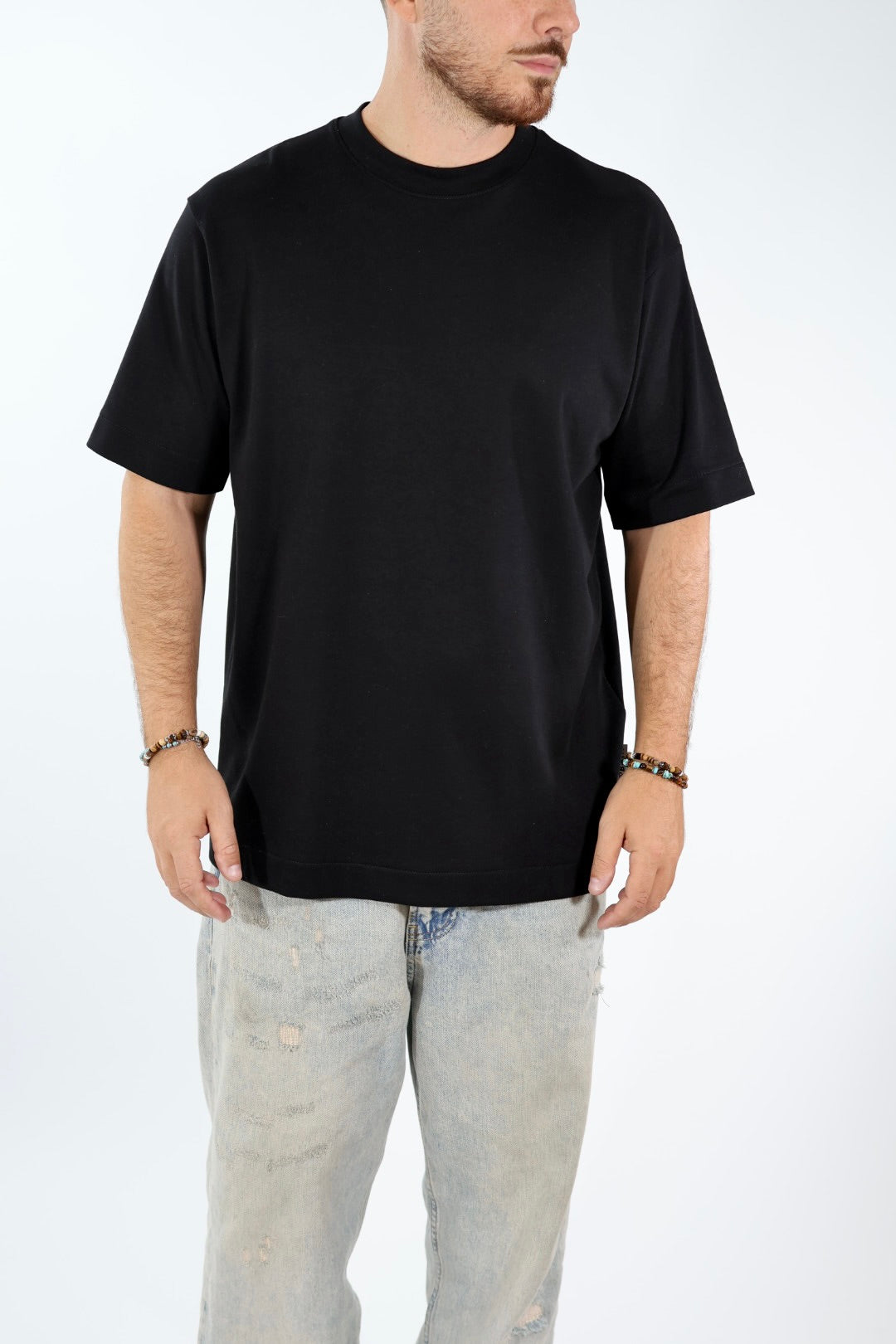 T shirt vintage fit interlock 079-1 BERNA