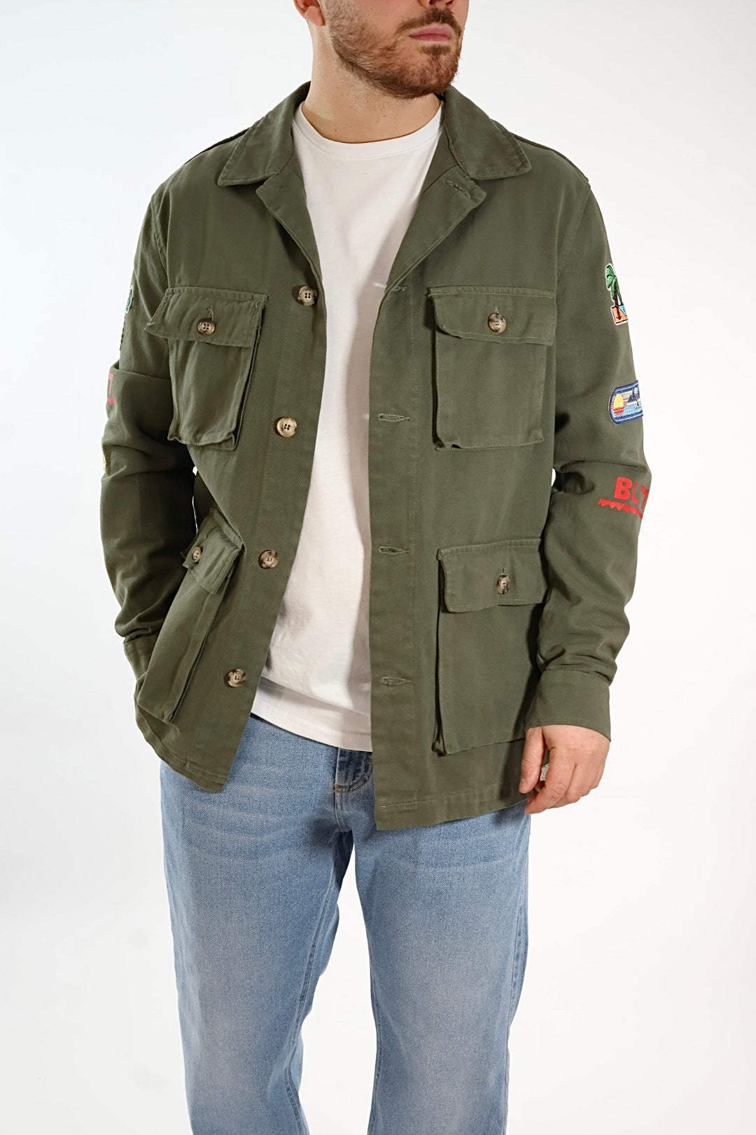 Sahariana Stampa/Patch Milirare TEQUILA57 BL11