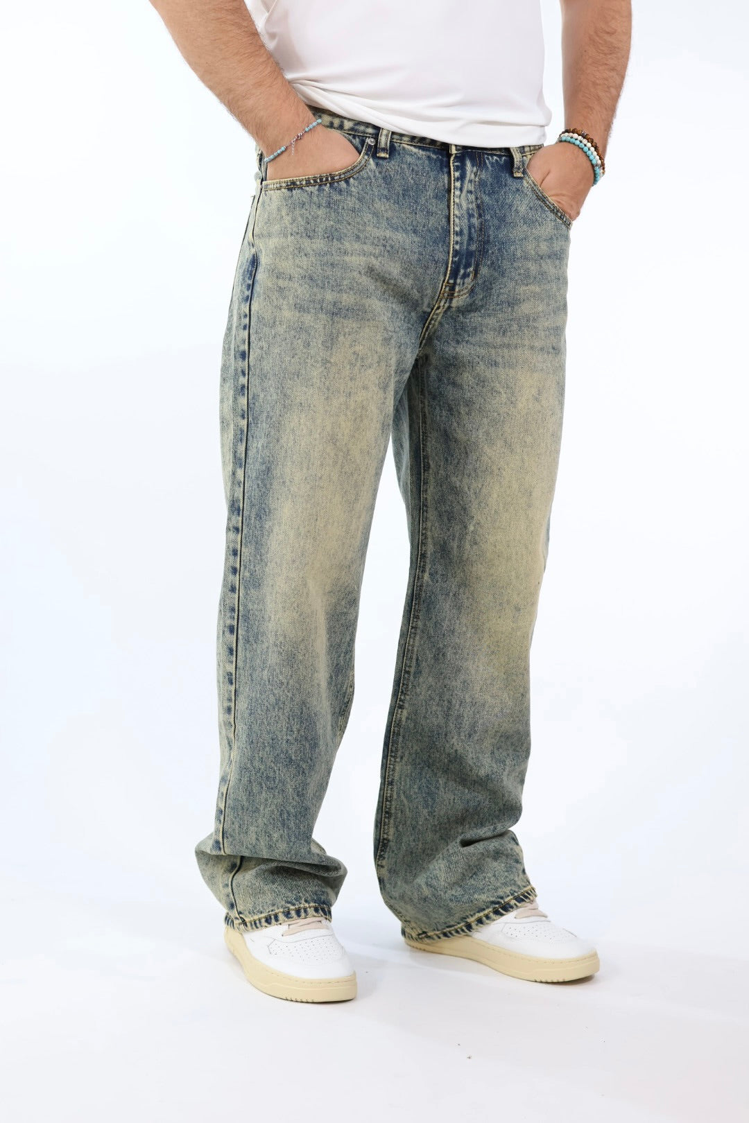 Jeans JAT2 Atlanta gold  WHY NOT BRAND