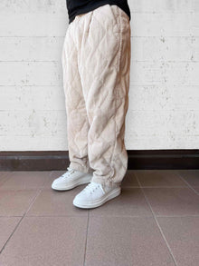 Pantalone velluto trapuntato BERNA