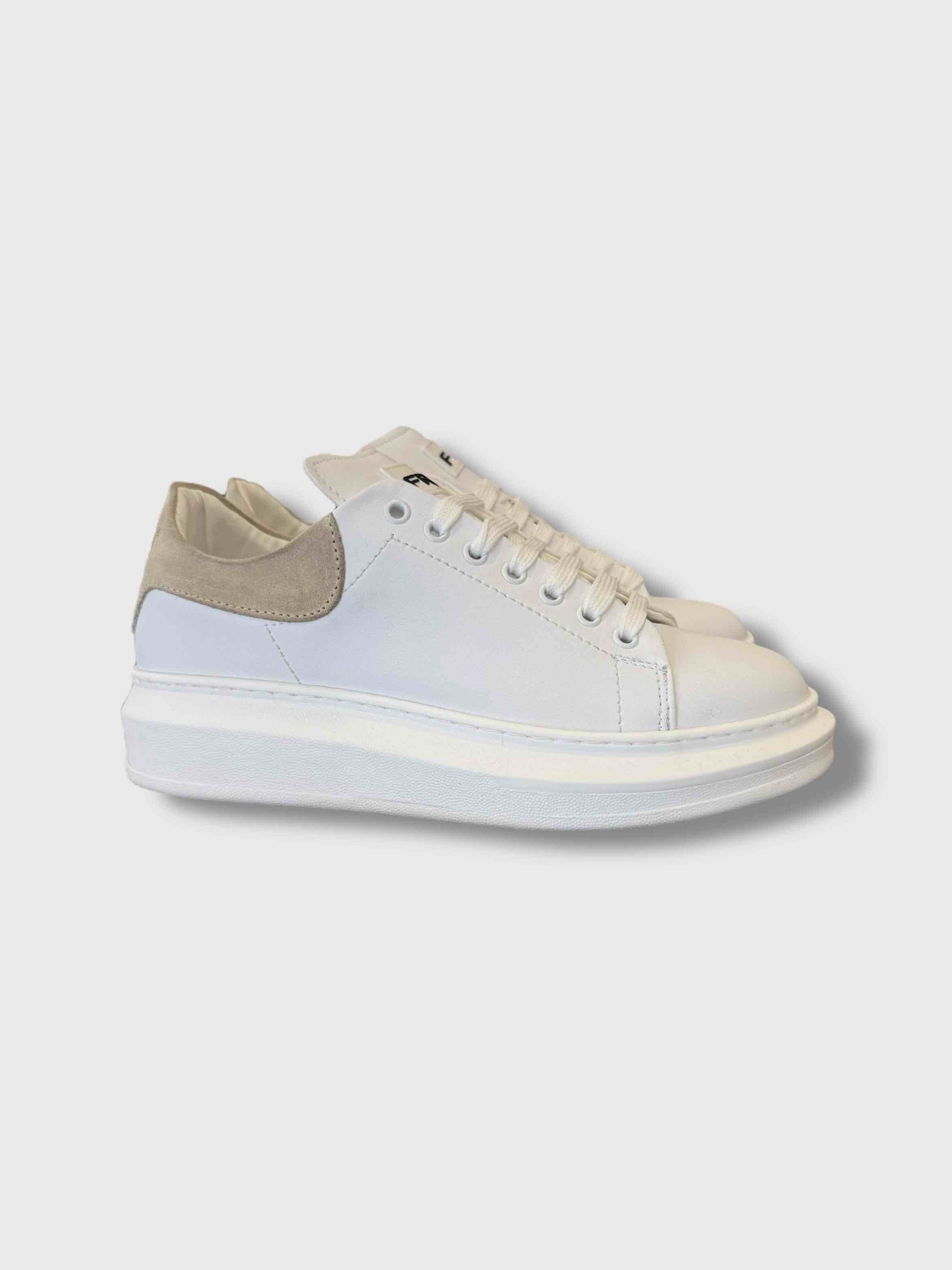 SCARPE RETRO BEIGE CAMOSCIO FR09