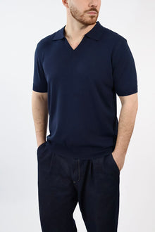 Polo in maglia lino/viscosa 338  LANDEK