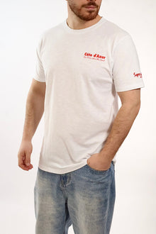 T-shirt stampa cote d’azur A1919 SUPERCULTURE