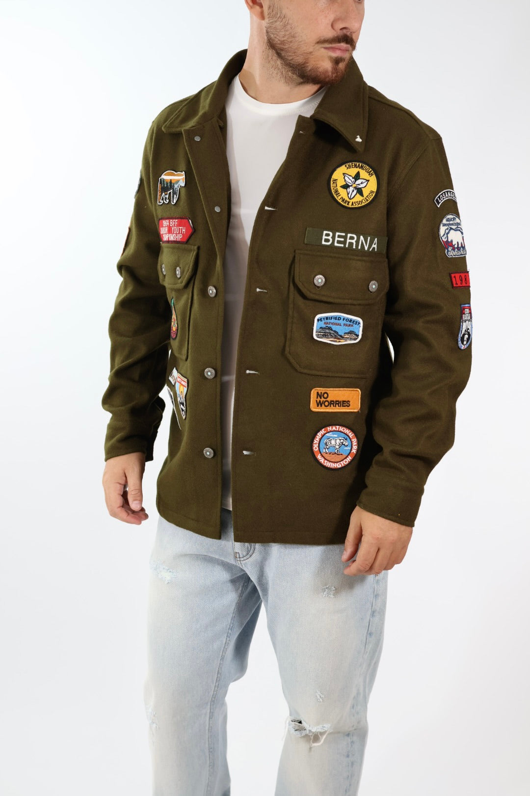 Overshirt boy scout 306 BERNA