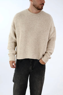 Maglione boucle cropped fit M65 OVERD