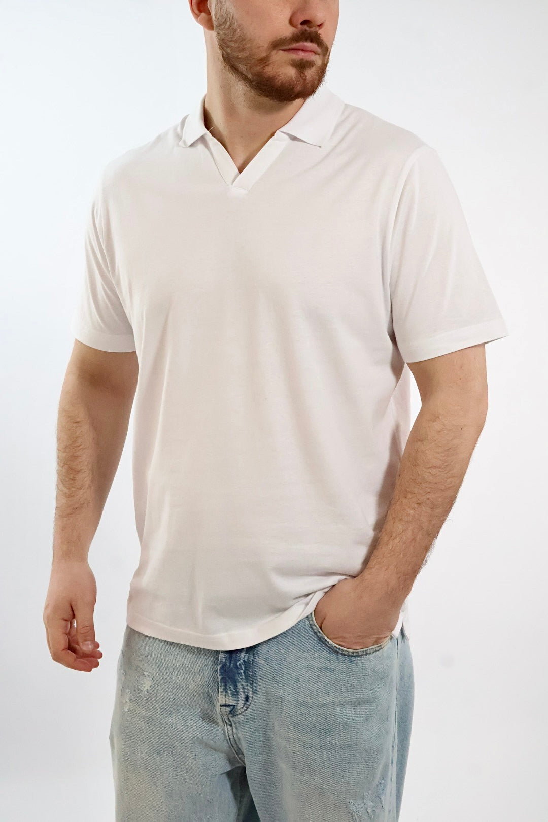 Polo cotone derby Afrodite002 BL11