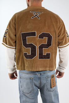 T-shirt baseball cropped velluto 364 BERNA
