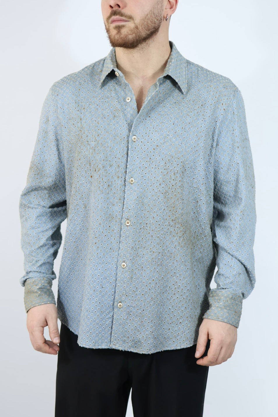 Camicia micro rotture  643 I’M BRIAN