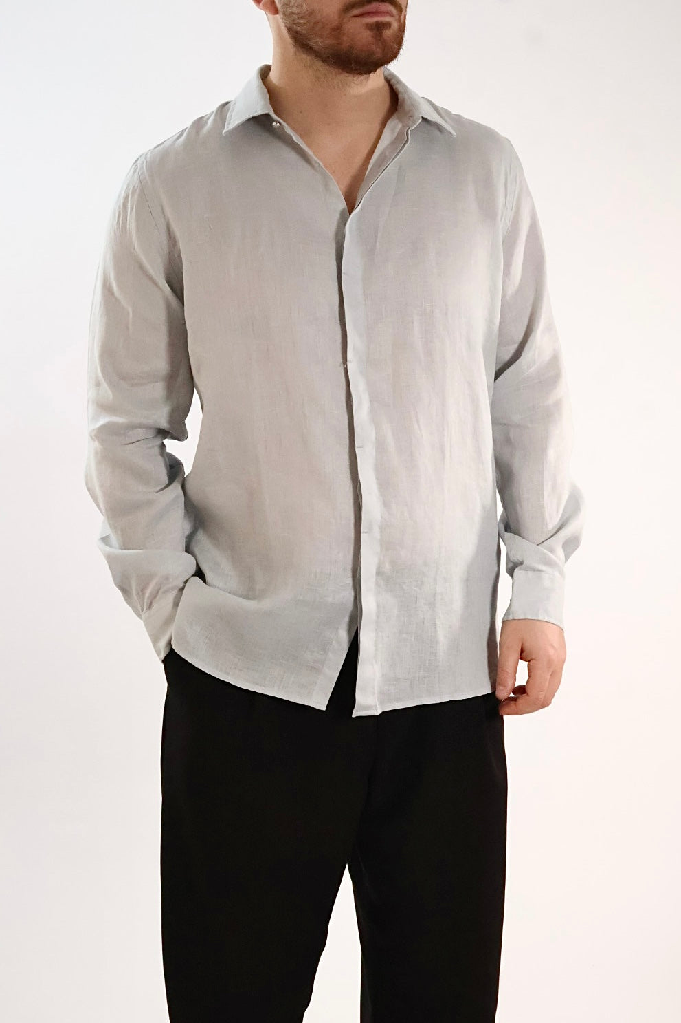 Camicia lino 251 BERNA