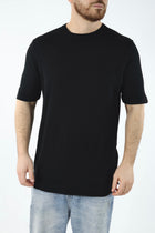 T-shirt in maglia paricollo M11  OVER-D