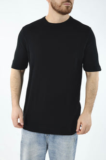 T-shirt in maglia paricollo M11  OVER-D