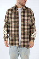 Camicia check flanella logo 840 DISCLAIMER