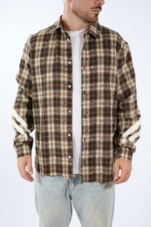 Camicia check flanella logo 840 DISCLAIMER