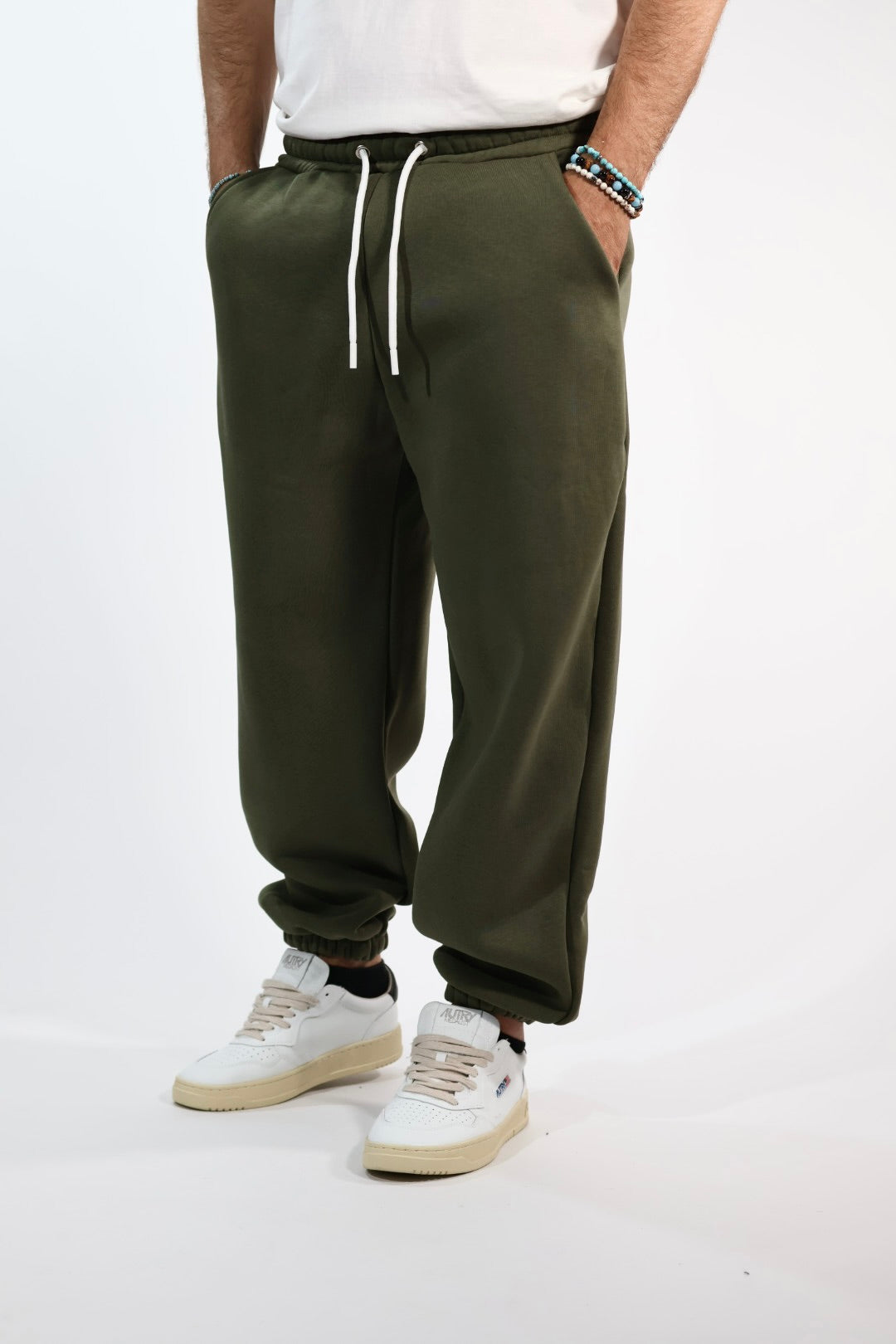 Pantalone 074-418 muschio jogger verde  BERNA