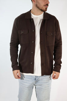 Cardigan 044 polo punto milano moro BERNA