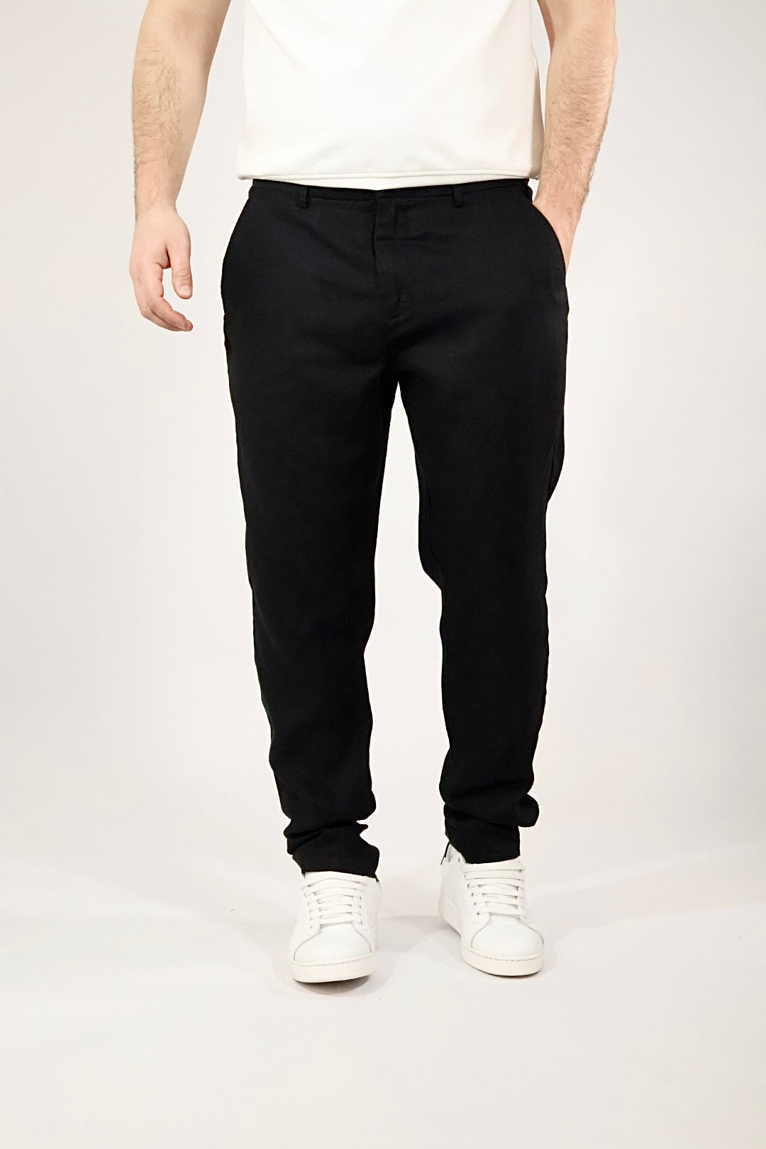 Pantalone lino 44BD GIANNI LUPO