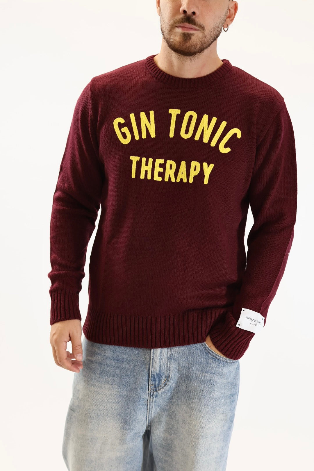 Maglione 7015 Gin tonic therapy  SUPERCULTURE