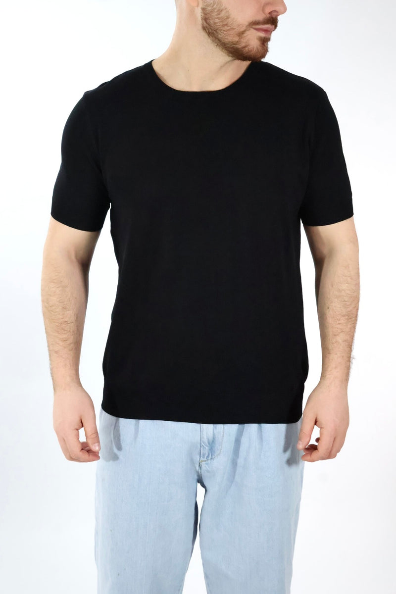 T-shirt in maglia lino/viscosa 335  LANDEK