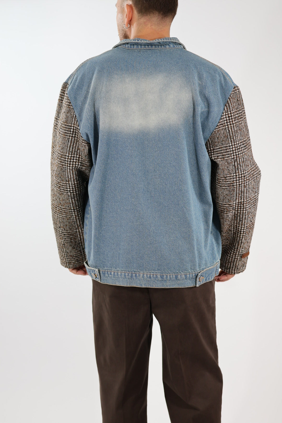 Giubbotto denim combinato J84