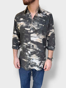 Camicia cotone zucca ALTATENSIONE