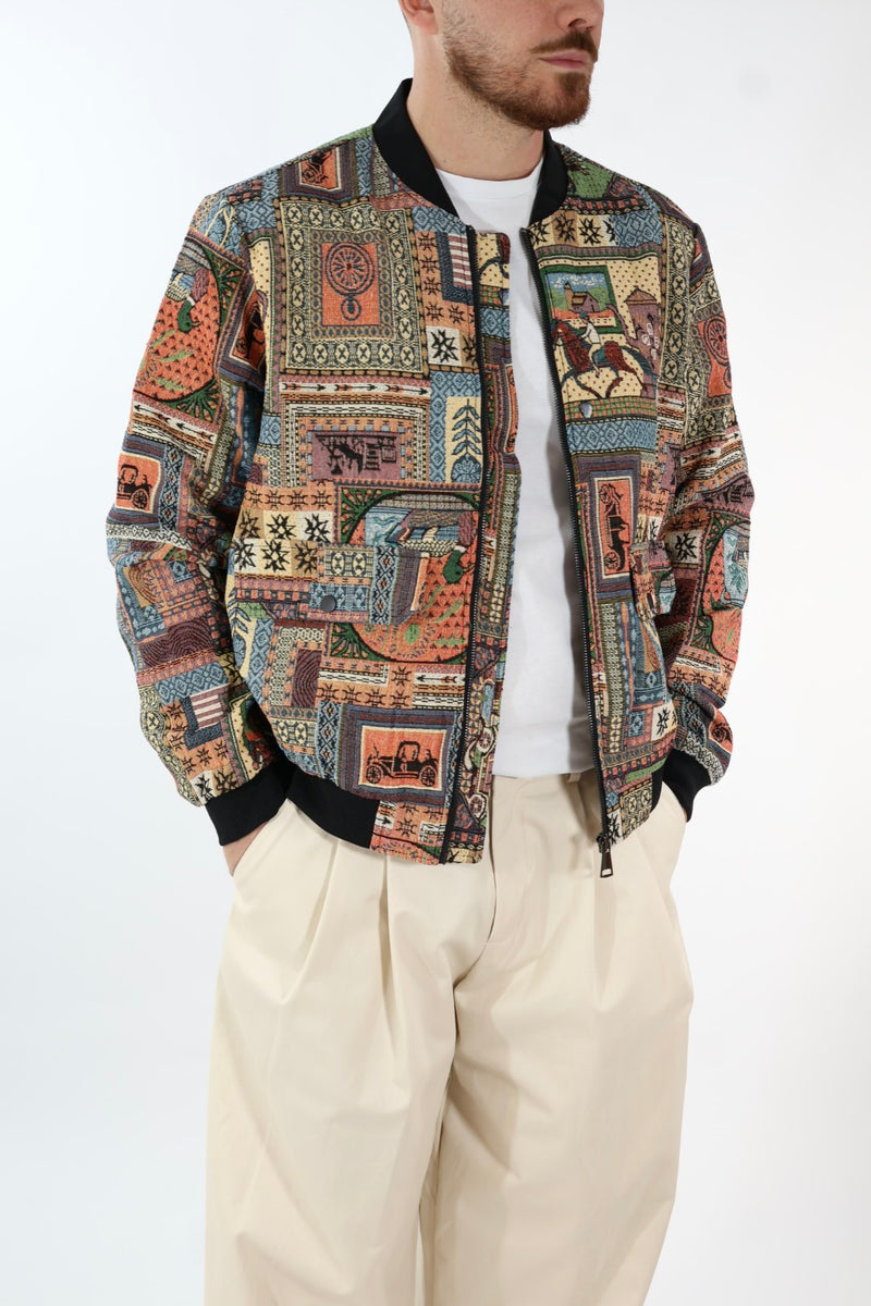 Giacca bomber fantasia  035 J.W