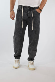 Jeans coulisse marmo BLK20730  BL11