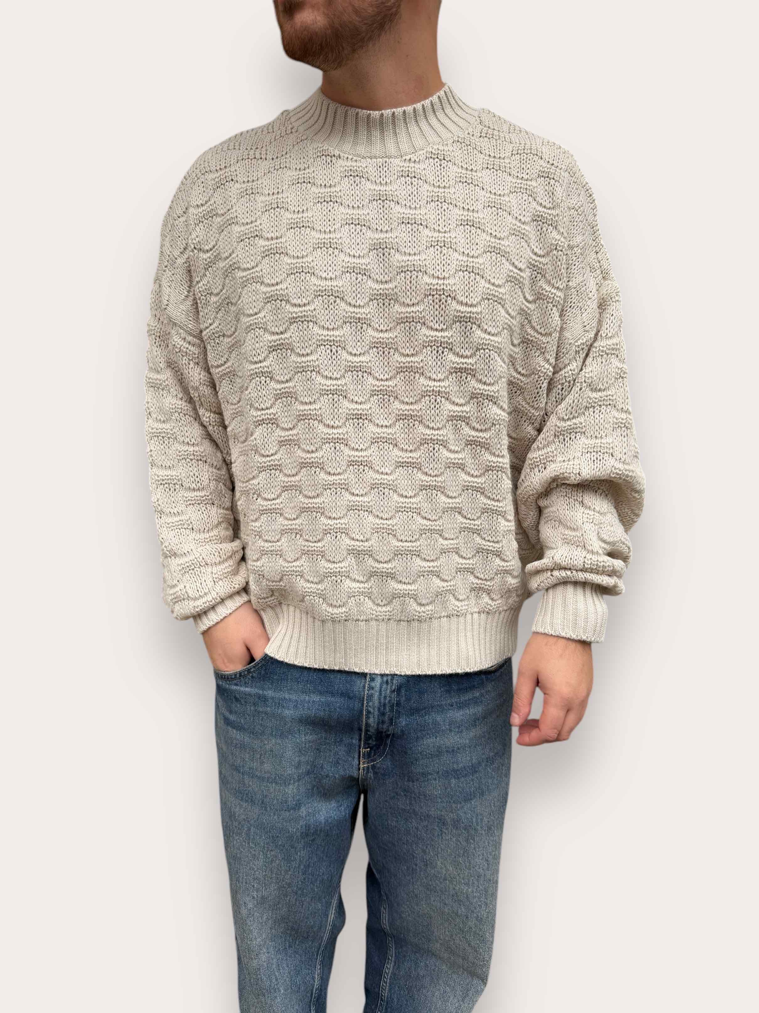 Maglione lavorato NEW JOB BRAND