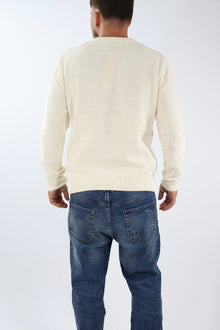 Maglione ciniglia regular  535S GIANNI LUPO
