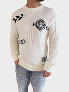 Maglione intarsio 128 BL11