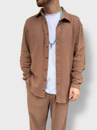 Camicia ricamata BERNA