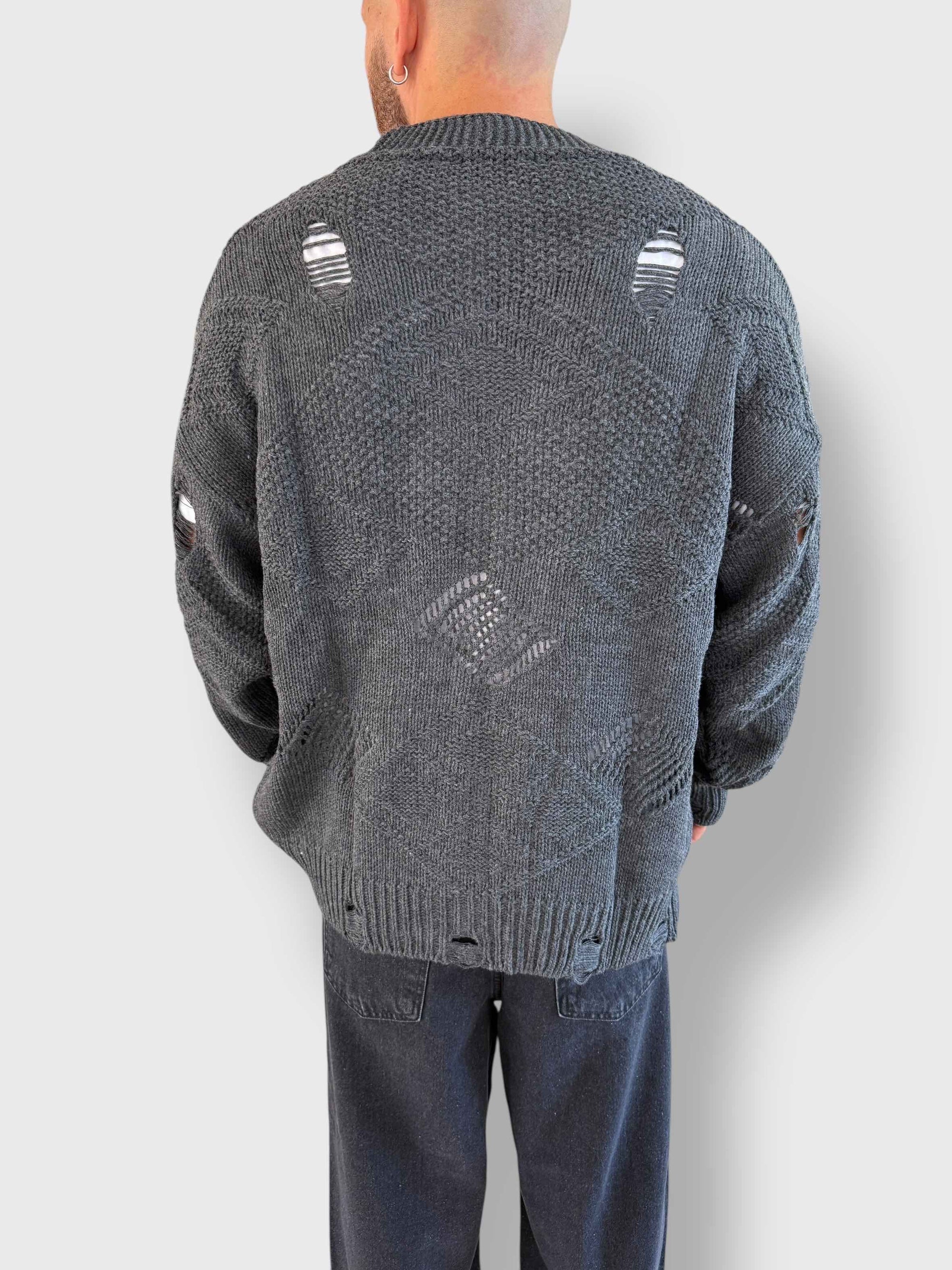Cardigan over rotture 8113 NEW JOB BRAND