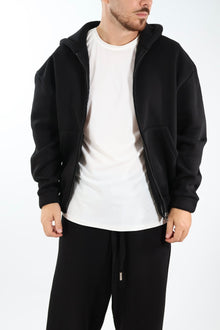 Felpa FL30 zip cappuccio conceptual WHY NOT BRAND